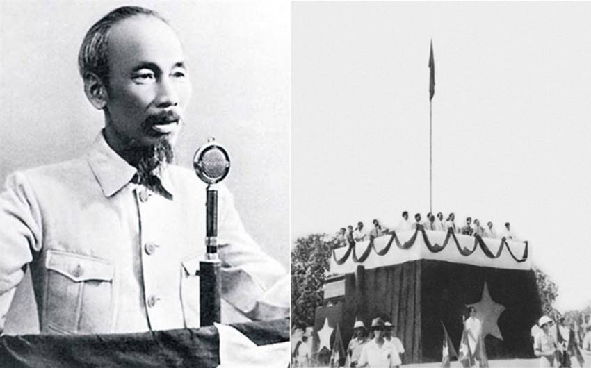 Le président Ho Chi Minh a déclaré l'indépendance sur la place Ba Dinh le 2 septembre 1945.