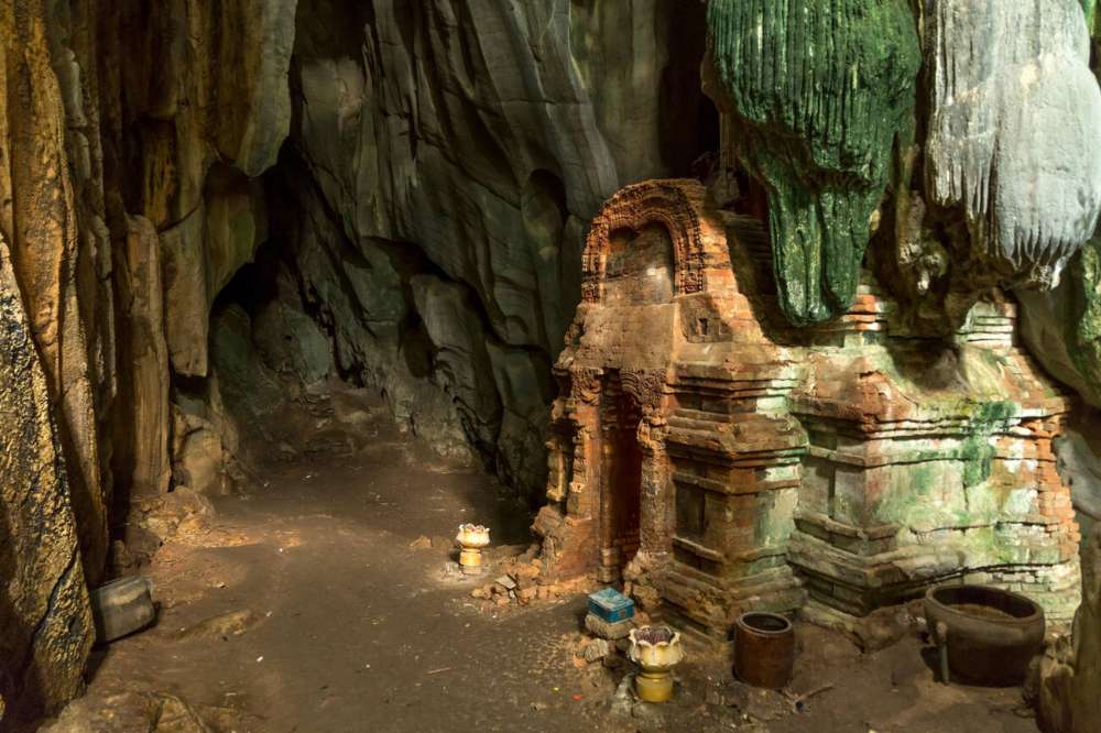 Les grottes de Phnom Chhngok, Kampot Cambodge