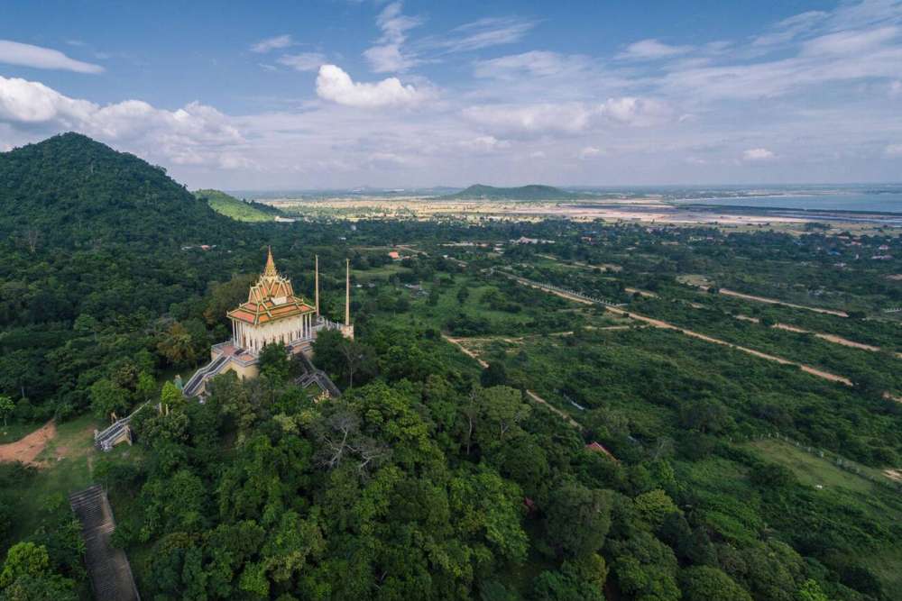 Kep au Cambodge: Le Wat Samathi