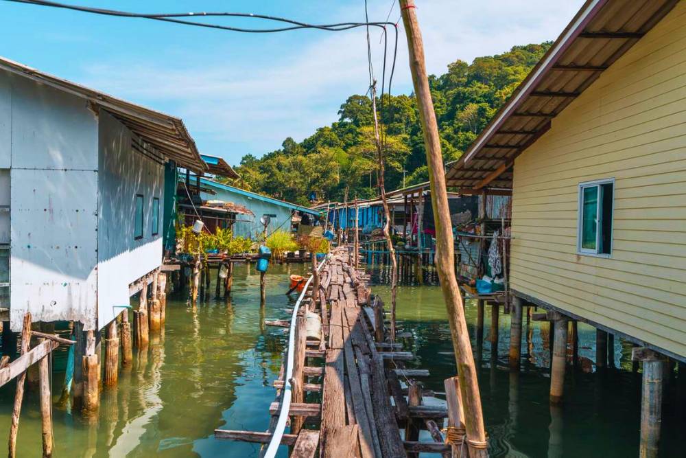 village de pêcheur Ao Yai à île de Koh Kood, Thaïlande