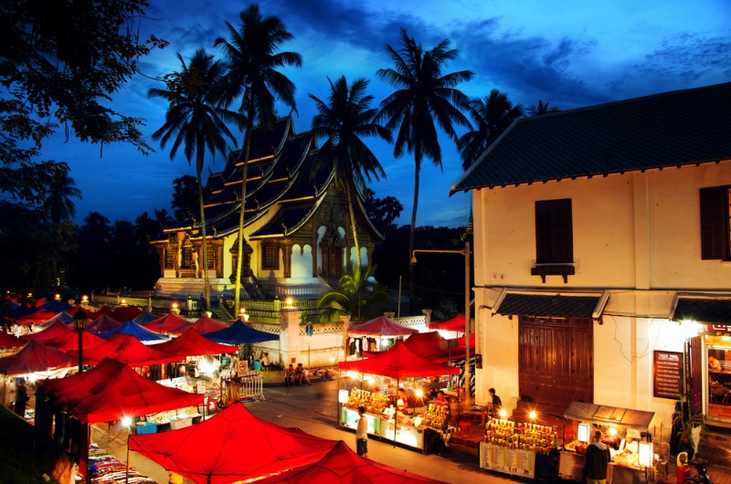 luang prabang, voyage luang prabang, laos, voyage laos, voyage, asiatica travel, marche de nuit