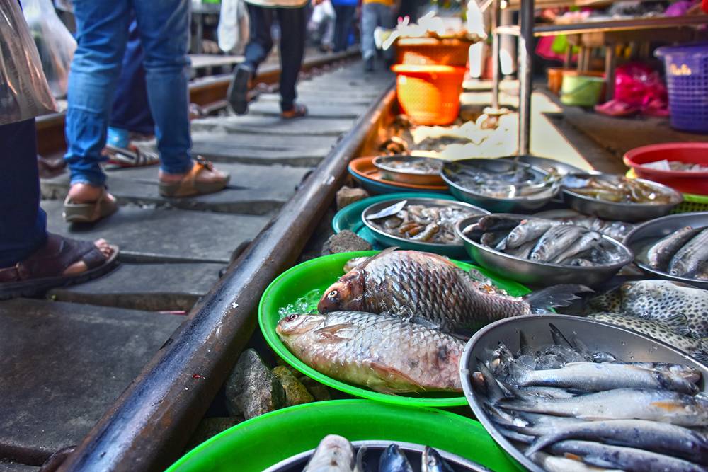 Le Marché Ferroviaire de Maeklong