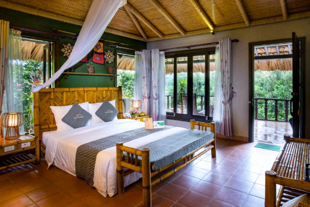 chambre Junior Deluxe à Mai Chau Ecolodge