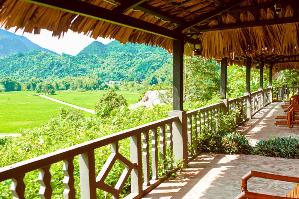 Mai Chau Ecolodge se mêle à la nature