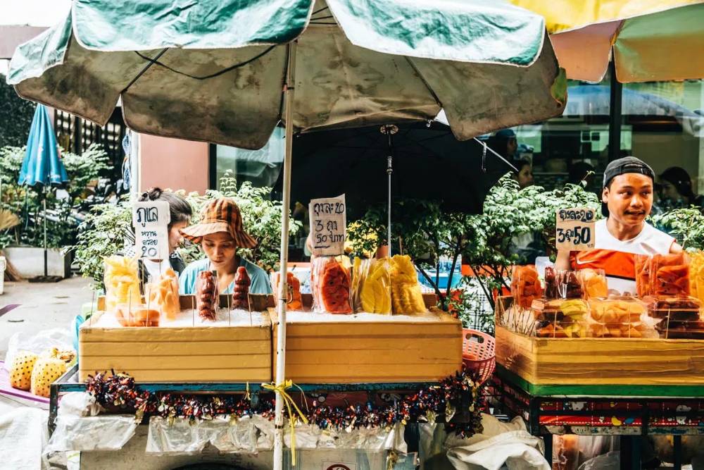 marché de bangkok, voyage thaïlande, wang lang, marché wang lang