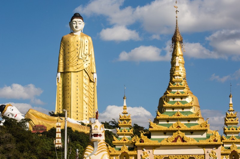 monywa, myanmar, birmanie, voyage, asiatica travel, buddha couche
