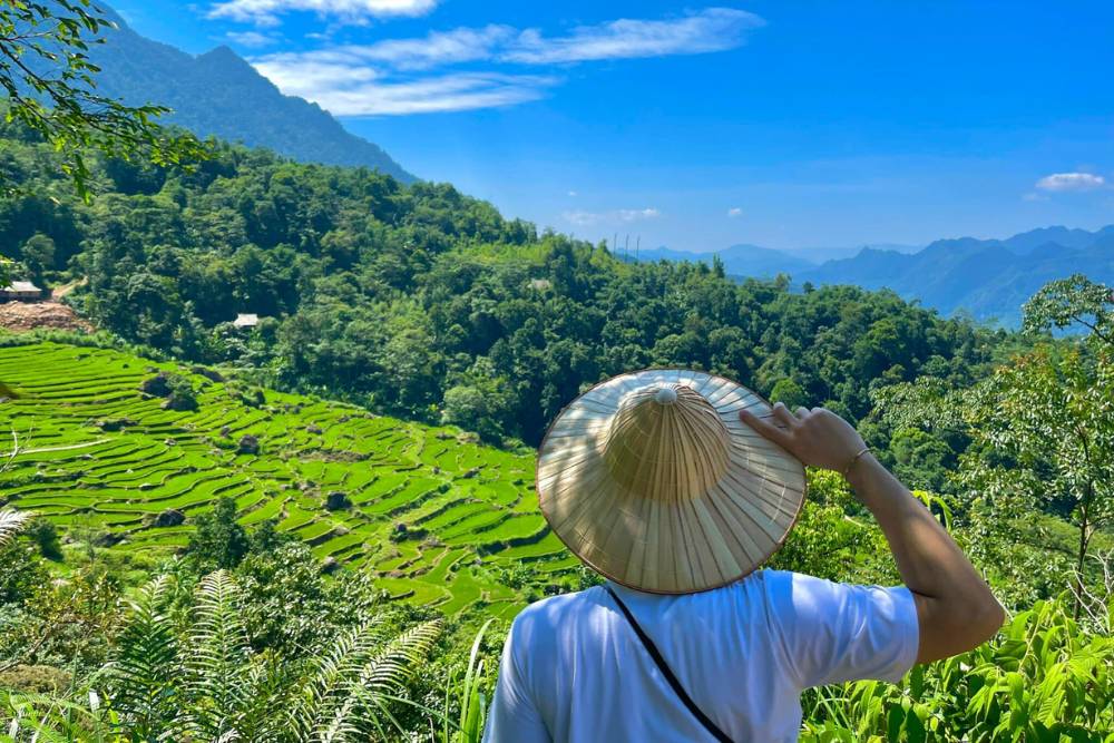 Paysage de Pu Luong près de M. Huy Thuc Homestay