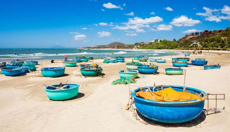 plage de Mui Ne, Vietnam