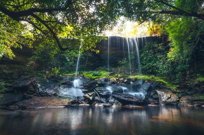 parcours de randonnée et trekking en Thailande, parc national Phu Kradueng