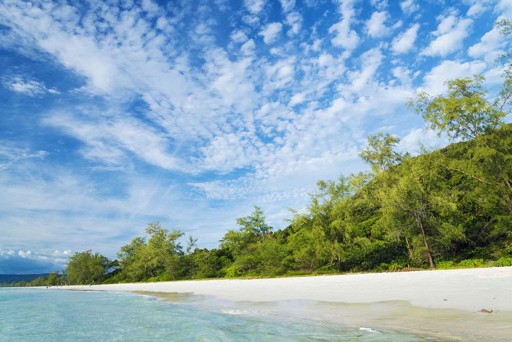 Plage au Cambodge - Long Beach (Koh Rong)