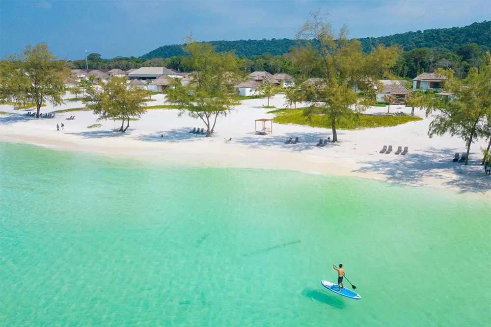 Plage au Cambodge - Sok San Beach (Koh Rong)