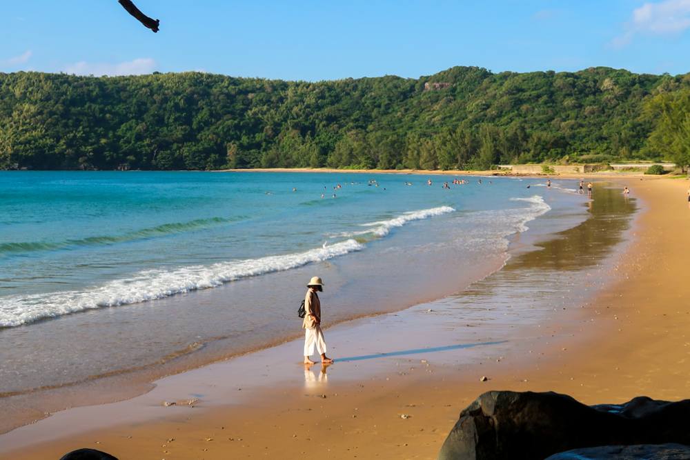 plage dam trau, île con dao, poulo condore, plage vietnam