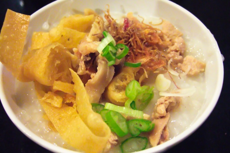 plat de rue, cuisine, indonesie, voyage, asiatica travel, bubur ayam