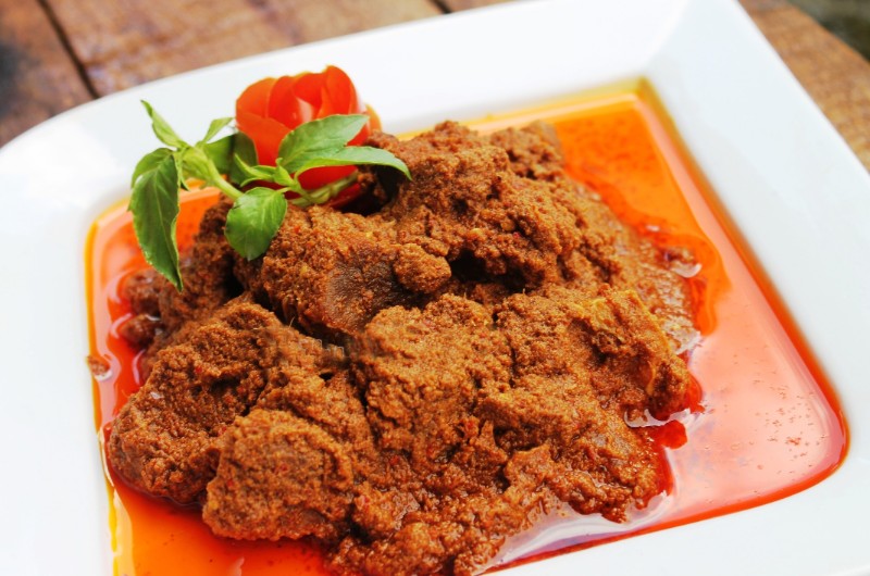 plat de rue, cuisine, indonesie, voyage, asiatica travel, rendang