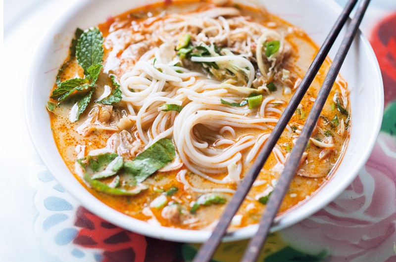 plat laotien, cuisine laotienne, specialite laotienne, laos, khao poun