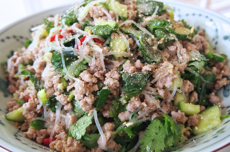 plat laotien, cuisine laotienne, specialite laotienne, laos, larb