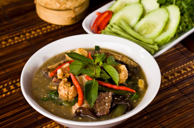 plat laotien, cuisine laotienne, specialite laotienne, laos, or lam