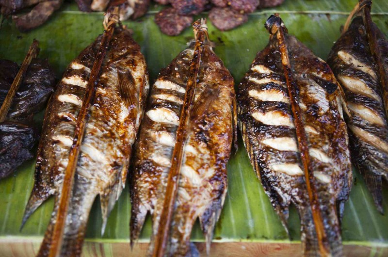 plat laotien, cuisine laotienne, specialite laotienne, laos, ping pa