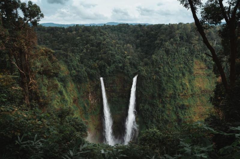 les plus belles cascades au laos, cascade de tad fane