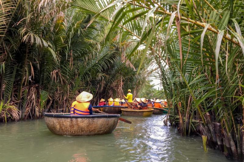 plus beaux villages du Vietnam à visiter, village cam thanh, village des cocotiers d'eau, hoi an, vietnam, voyage vietnam