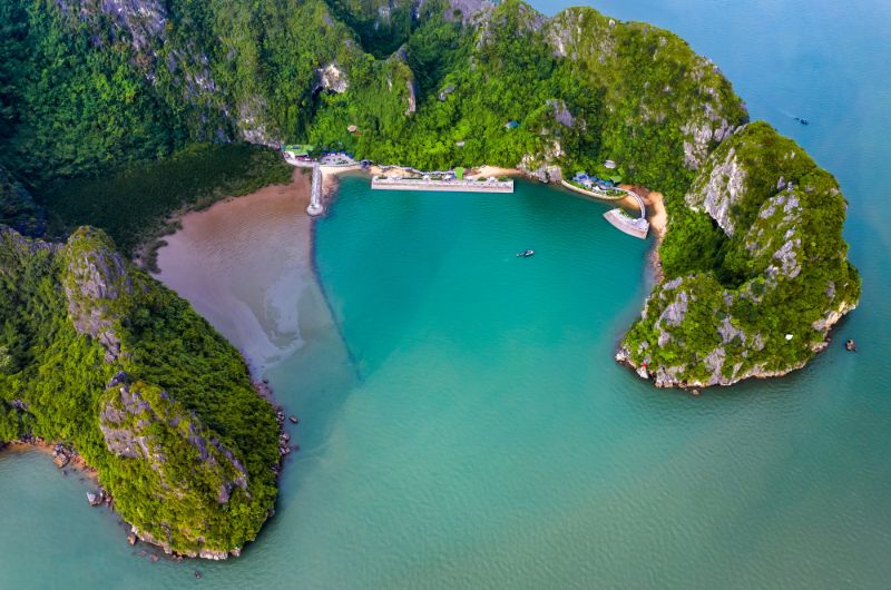 plus belles grottes du vietnam pour les aventuriers, grotte dau go, baie halong, nature, paysage, vue panoramique