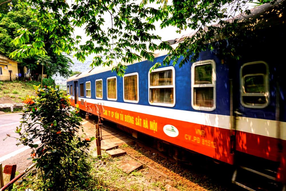 train au vietnam, moyen de transport, prix voyage vietnam