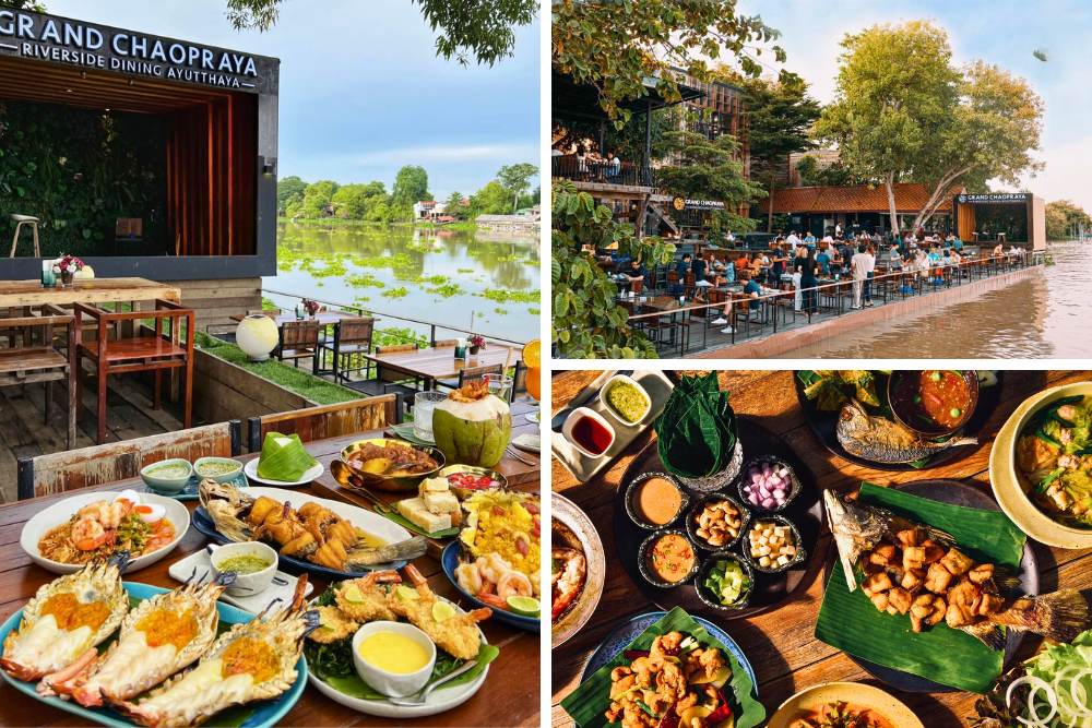 restaurants à Ayutthaya, Grand Chaopraya