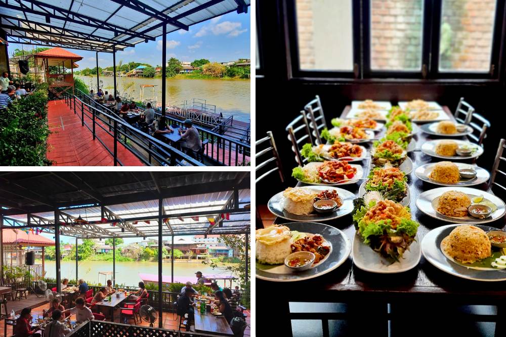 restaurants à Ayutthaya, Raan Tha Luang