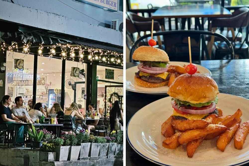 restaurant à chiang rai, heaven burger