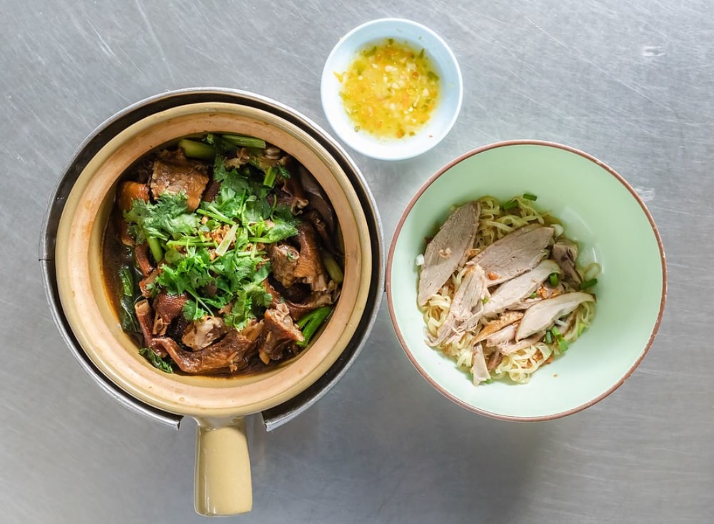 Tung Sui Heng restaurant de rue à Bangkok