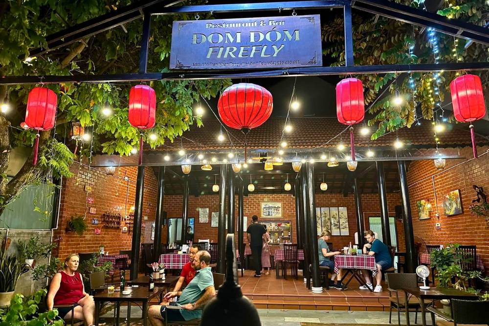 restaurant hoi an, firefly restaurant and bar