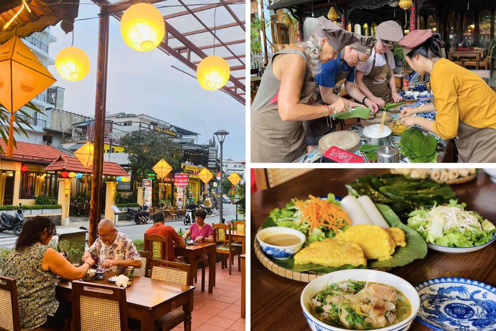restaurant à hue, restaurant madam Thu
