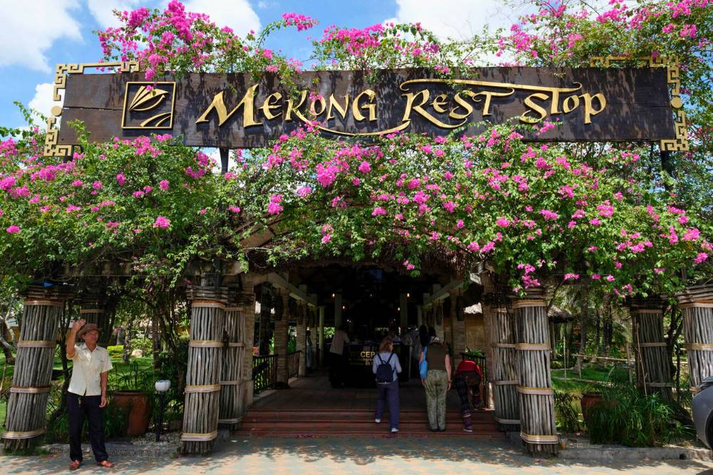 restaurant dans le Delta du Mékong, Mekong Rest Stop