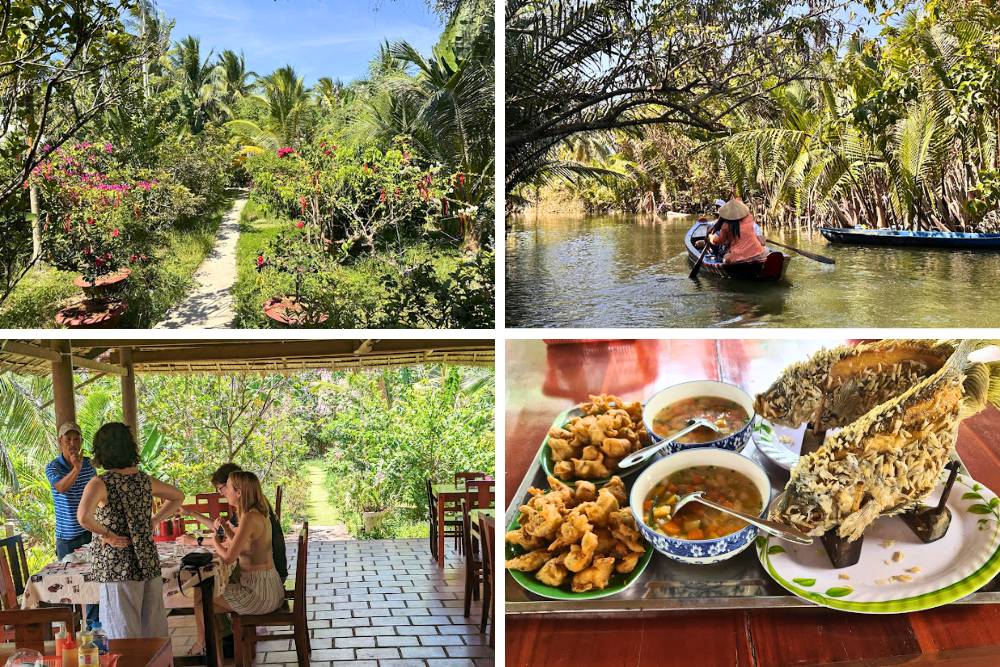 restaurant dans le Delta du Mékong, xu dua