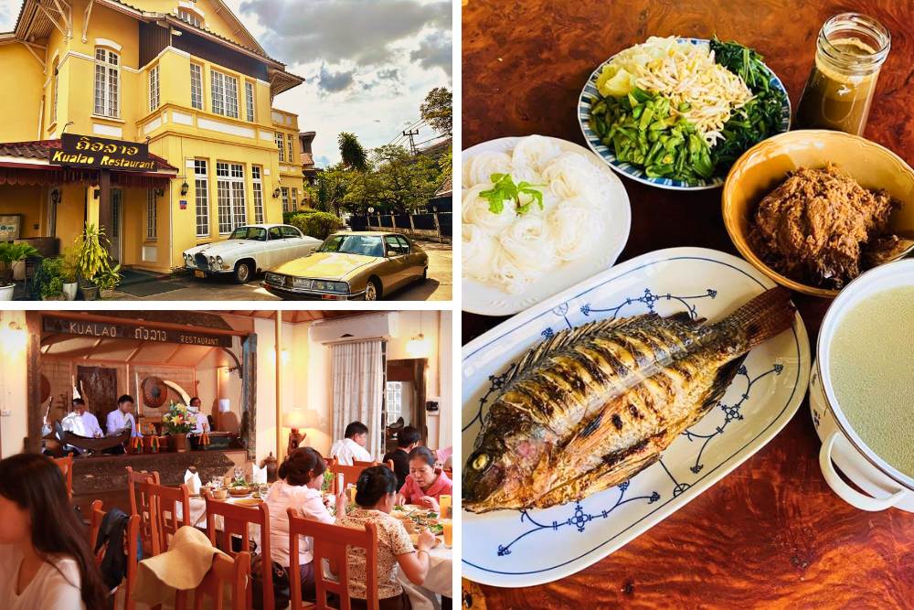 restaurants à vientiane, kualao