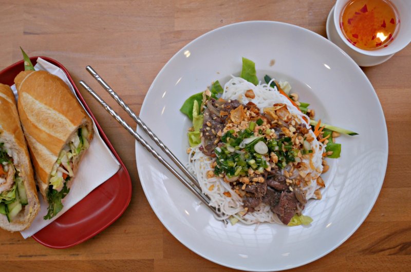 restaurant vietnamien à lausanne, bamee bistro, plat