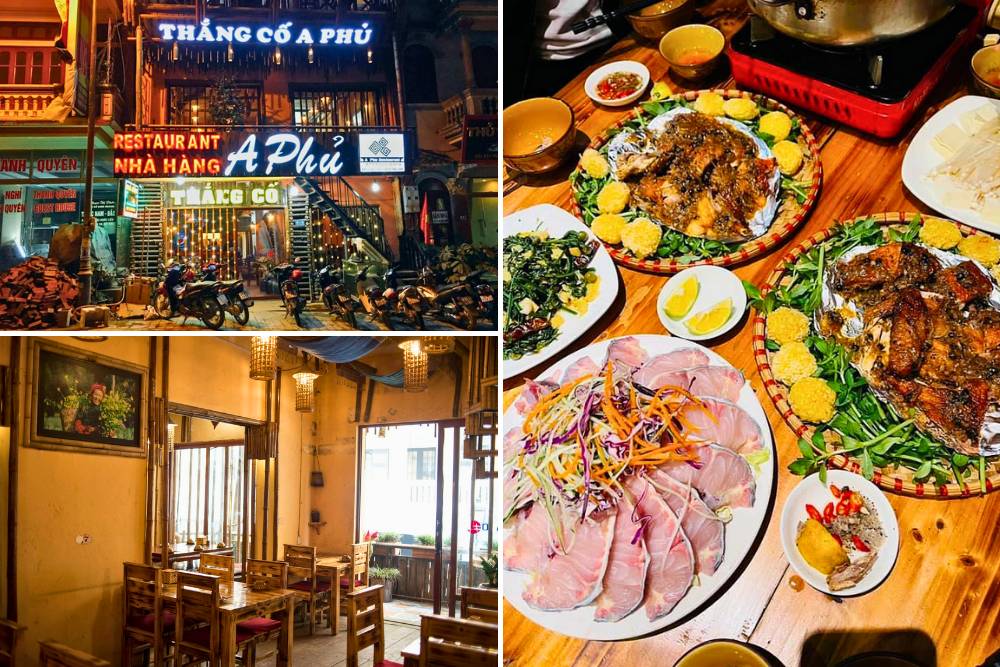 restaurants à Sapa, A Phu