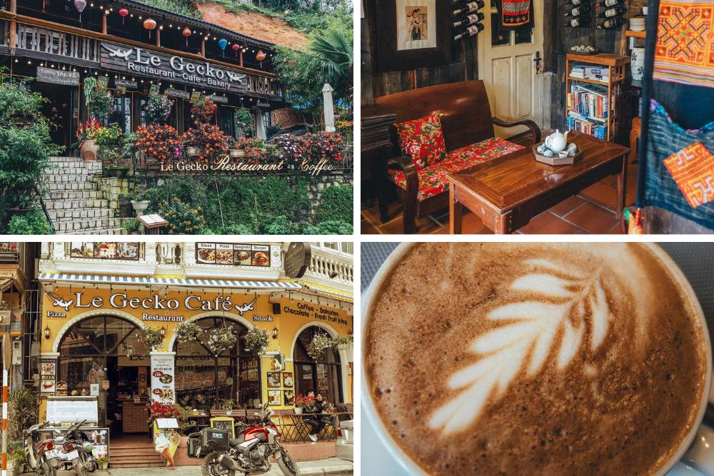 restaurants sapa, le gecko