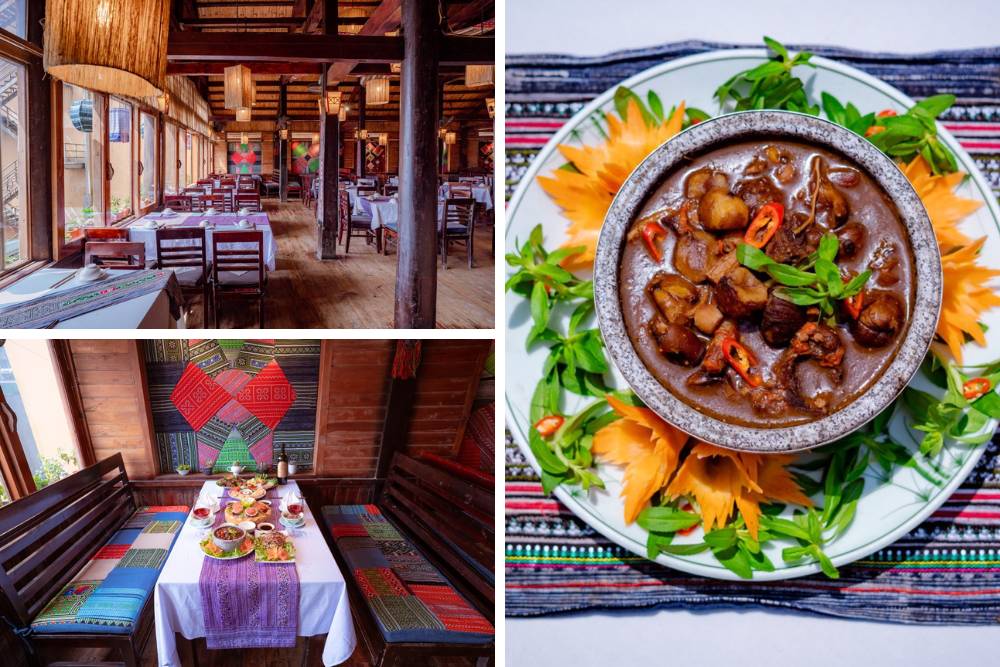 restaurant sapa, indigo