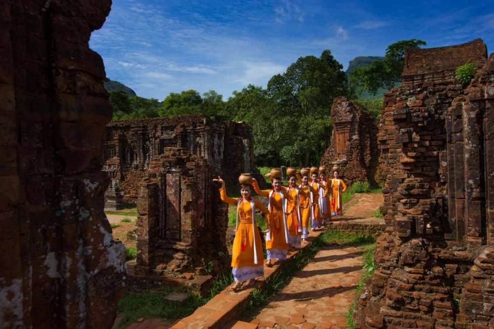sanctuaire my son vietnam, spectacle de danse cham