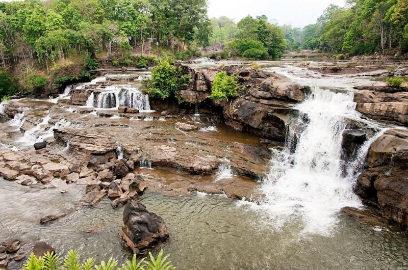 les plus belles cascades au laos, cascade de tad lo