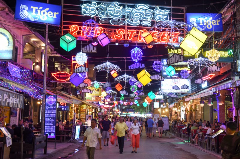 siem reap, cambodge, voyage, asiatica travel, pub street