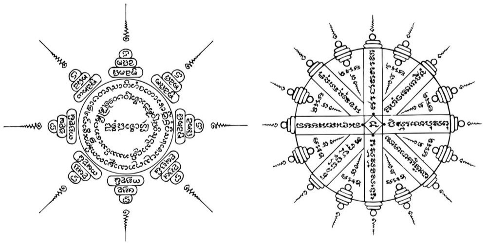 tatouage thailande, sak yant, 8 directions, paed tidt