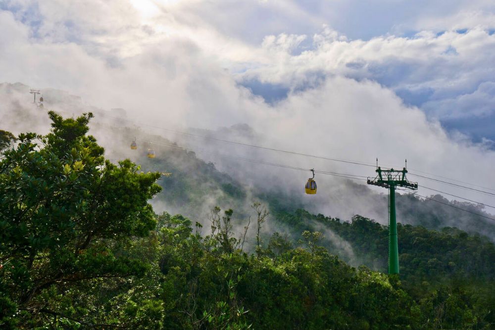 Téléphérique et billets à Ba Na Hill Da Nang Vietnam
