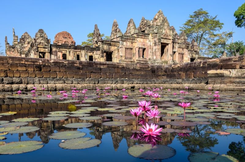 temples khmers en Thaïlande, muang tam