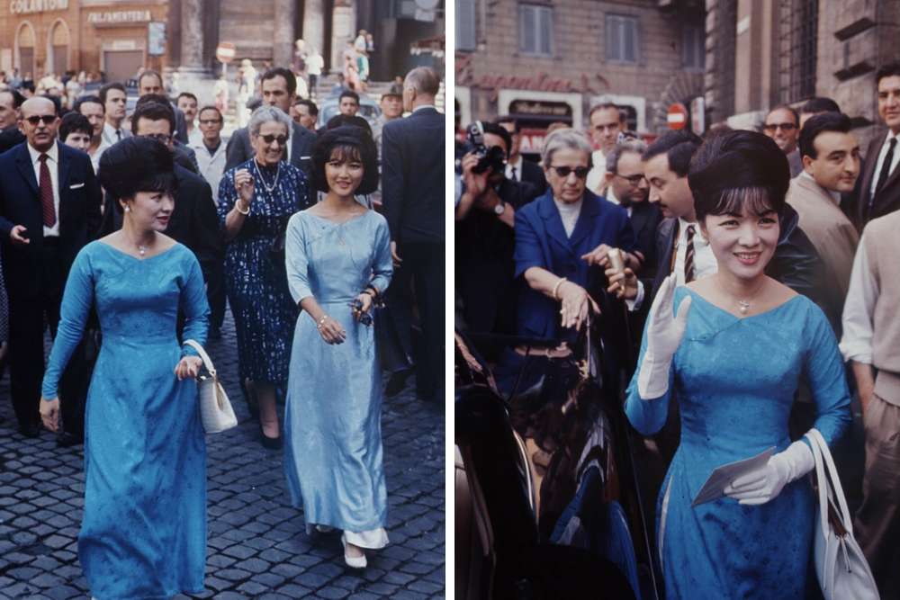 Madame Nhu en Ao Dai modernisé sans sol