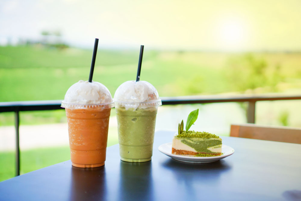 Thé au lait thaïlandais
