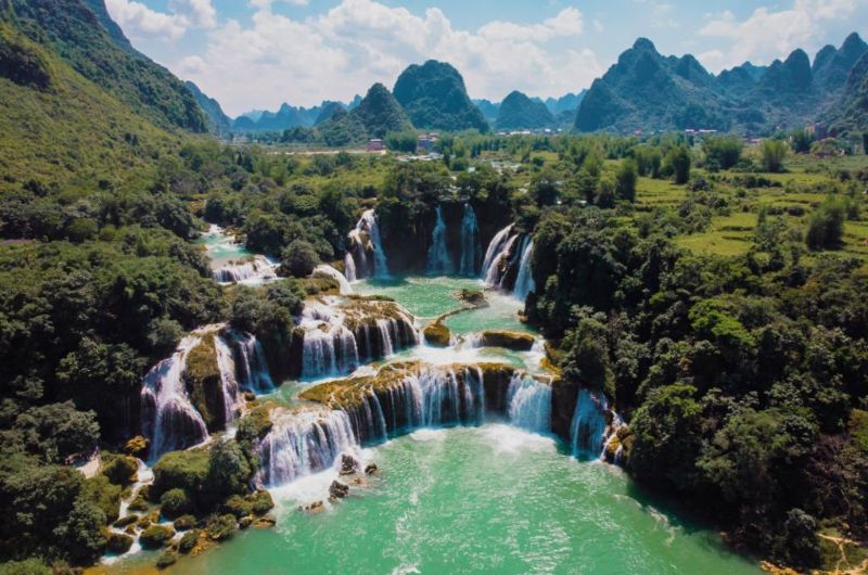 top magnifique cascade au vietnam, plus belles cascades au vietnam, meilleures cascade au vietnam, cascade vietnam, cascade ban gioc, ban gioc cao bang