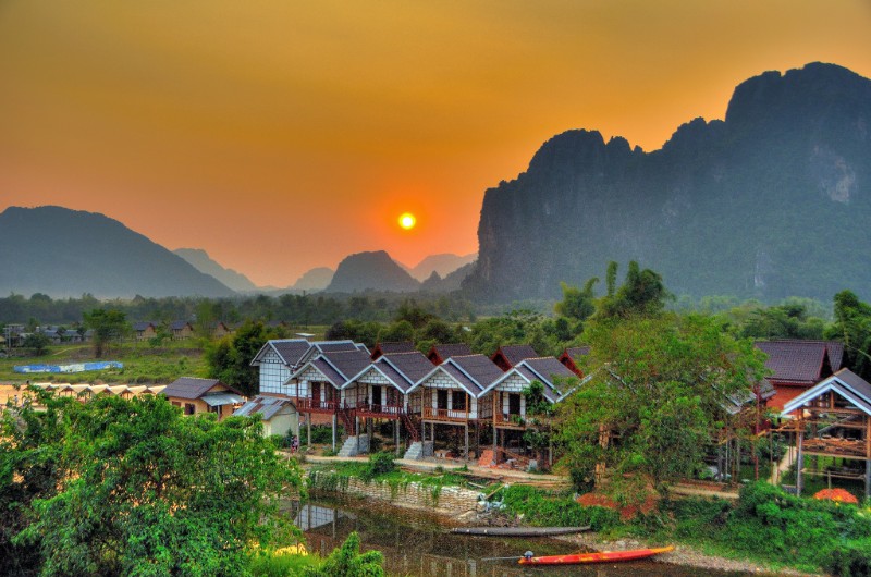 vang vieng, laos, voyage, asiatica travel, maison, hebergement