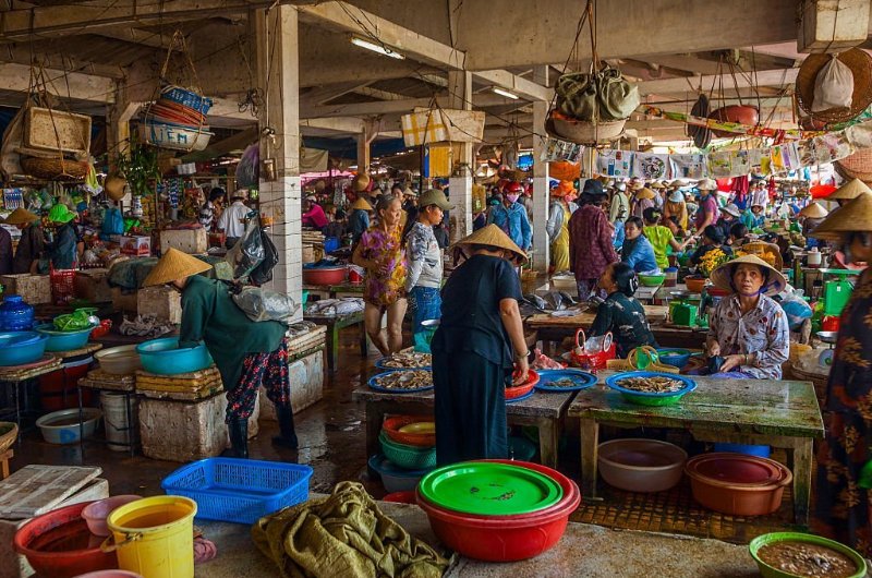 meilleurs marchés locaux au Vietnam, marché hoi an, marché central hoi an